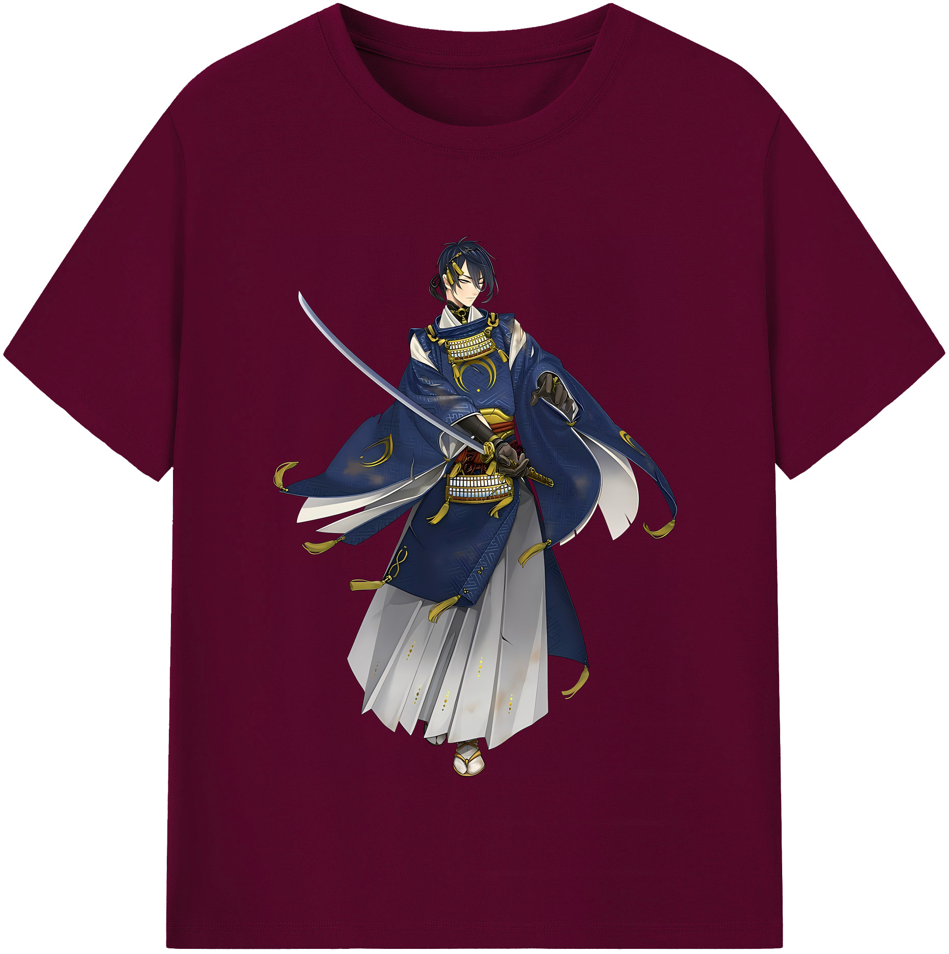 （画像用） 刀剣乱舞 Touken Ranbu レディースカジュアルプリントTシャツ（綿100％）